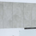 Hengende skap Betonggrå og hvit 50 x 31 x 100 cm Konstruert tre