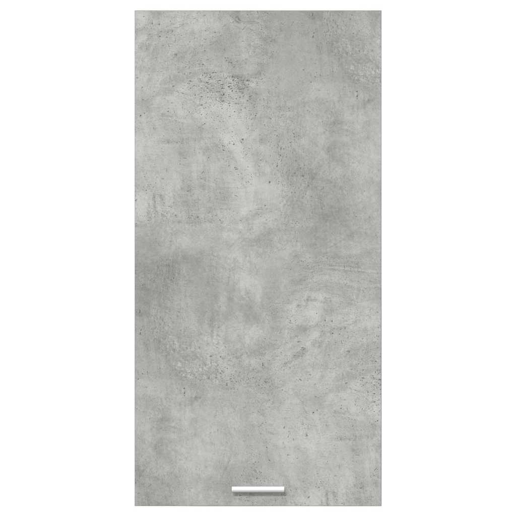 Hengende skap Betonggrå og hvit 50 x 31 x 100 cm Konstruert tre