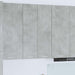 Hengende skap med dør Betonggrå 60 x 31 x 100 cm Konstruert tre