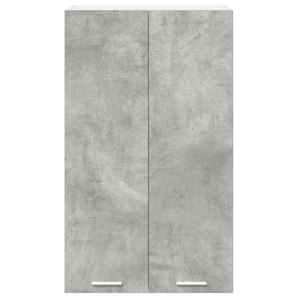 Hengende skap med dør Betonggrå 60 x 31 x 100 cm Konstruert tre