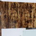 Hengende skap med dør Røkt eik 60 x 31 x 100 cm Konstruert tre