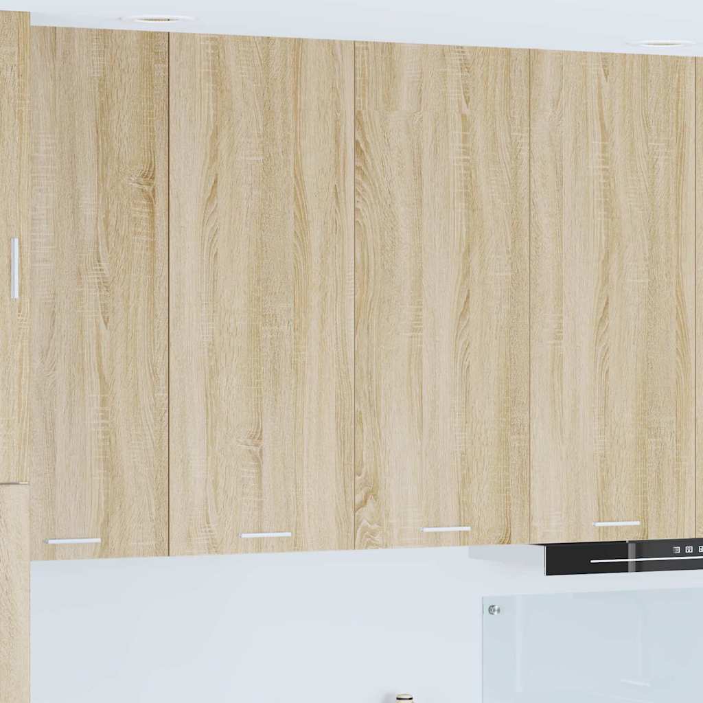 Hengende skap Sonoma eik 80 x 31 x 100 cm Konstruert tre
