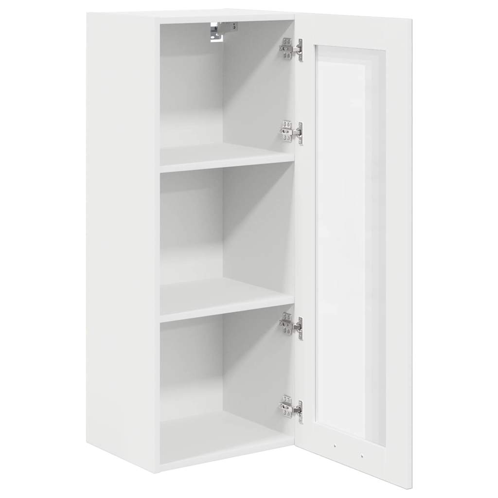 Hengende skap med lagring Hvit 40 x 31 x 100 cm Konstruert tre