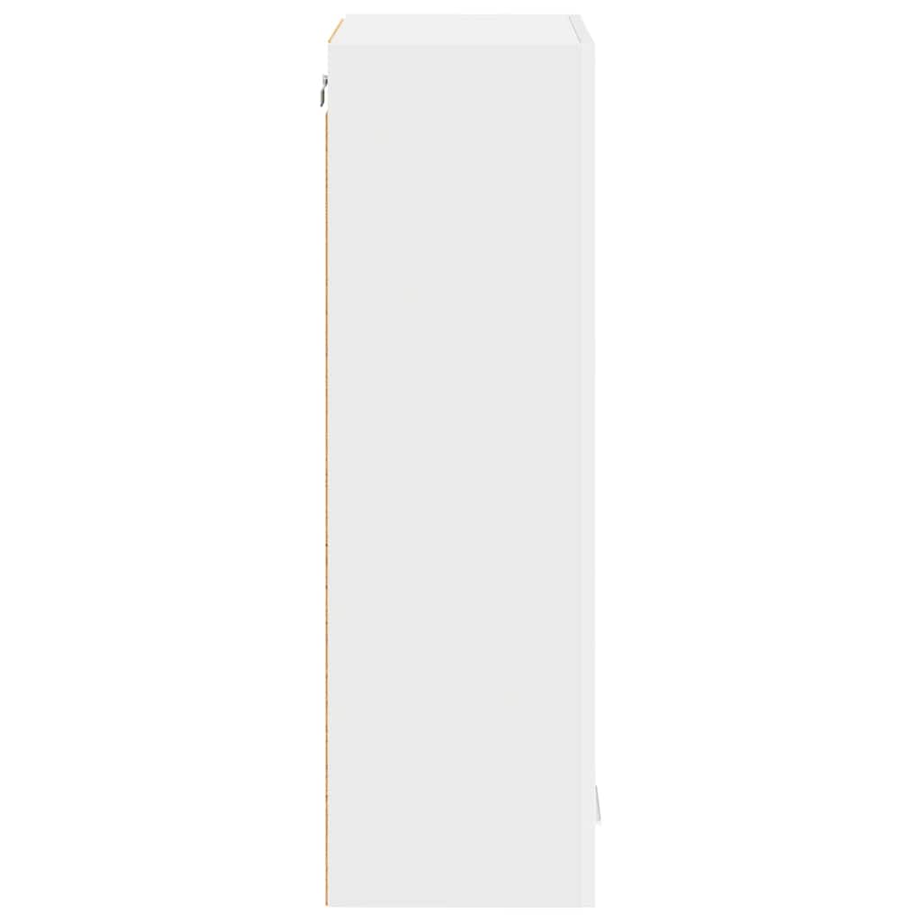 Hengende skap med lagring Hvit 40 x 31 x 100 cm Konstruert tre