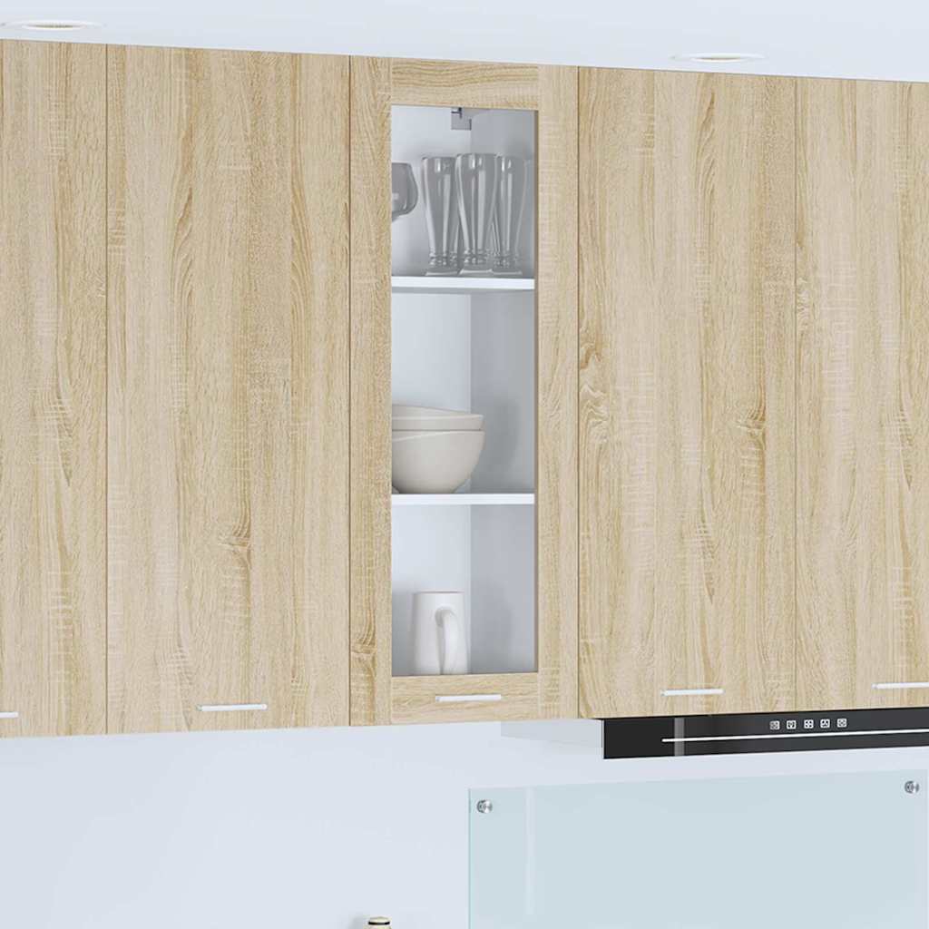 Hengende skap Sonoma eik 40 x 31 x 100 cm Konstruert tre