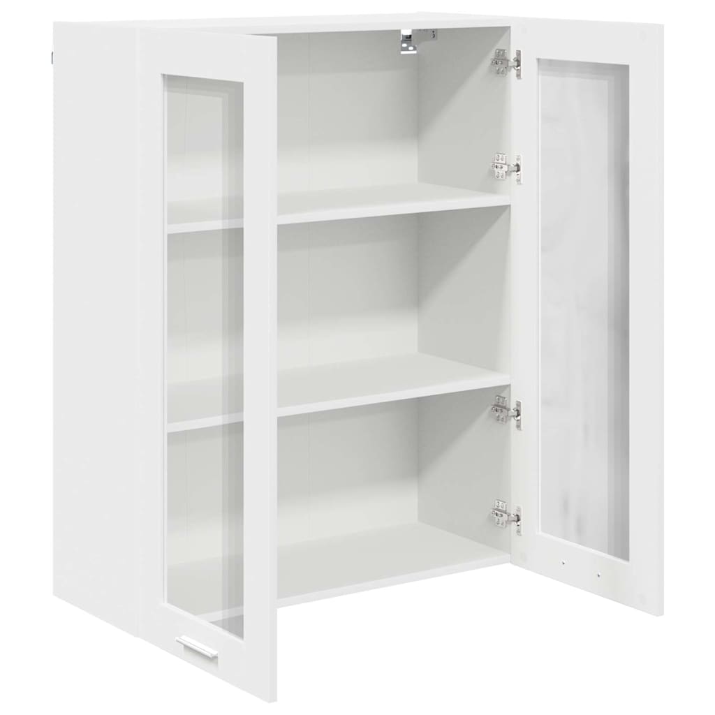 Hengende skap med lagring Hvit 80 x 31 x 100 cm Konstruert tre