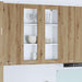 Hengende skap Artisan Eik 80 x 31 x 100 cm Konstruert tre