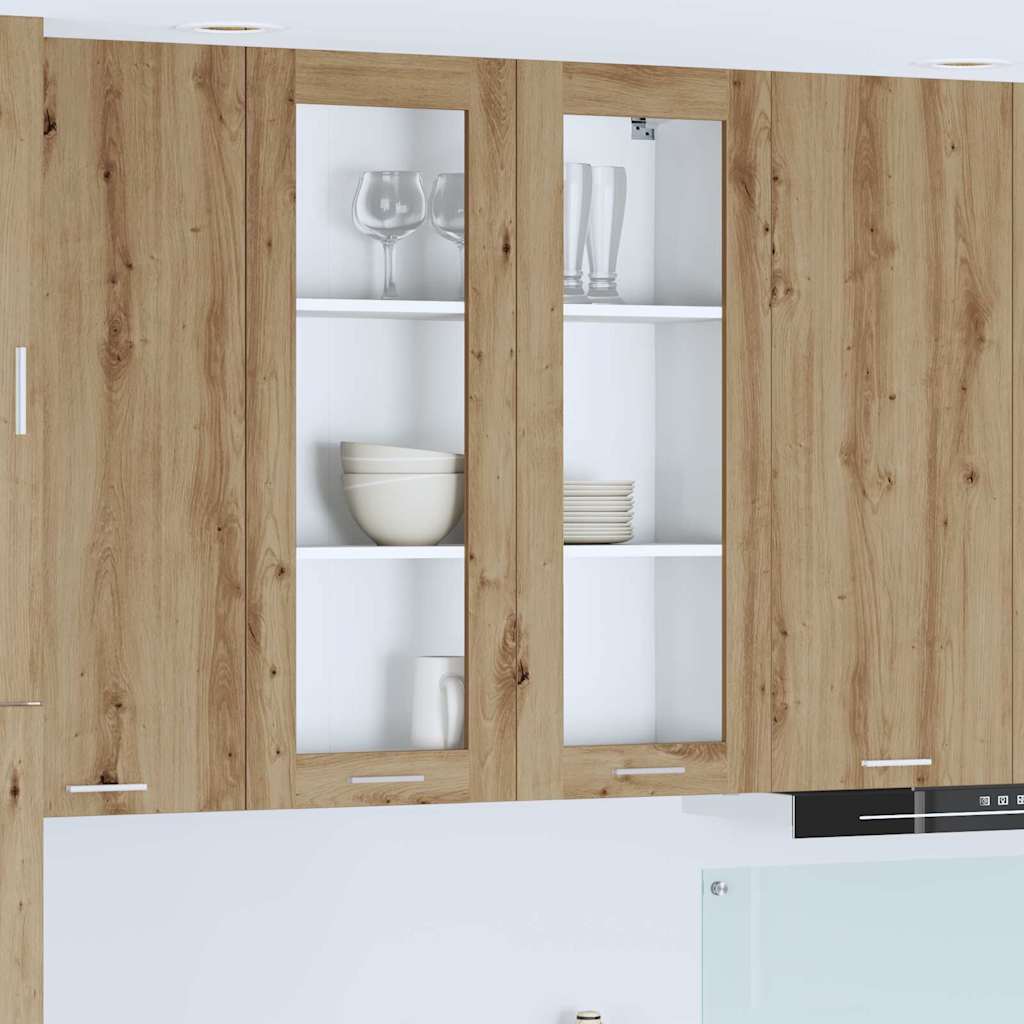 Hengende skap Artisan Eik 80 x 31 x 100 cm Konstruert tre