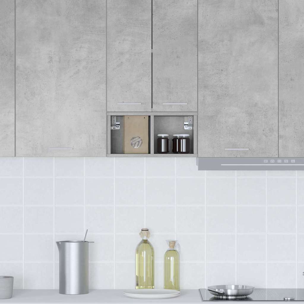 Hengende skap Betonggrå 20 x 29,5 x 40 cm Konstruert tre