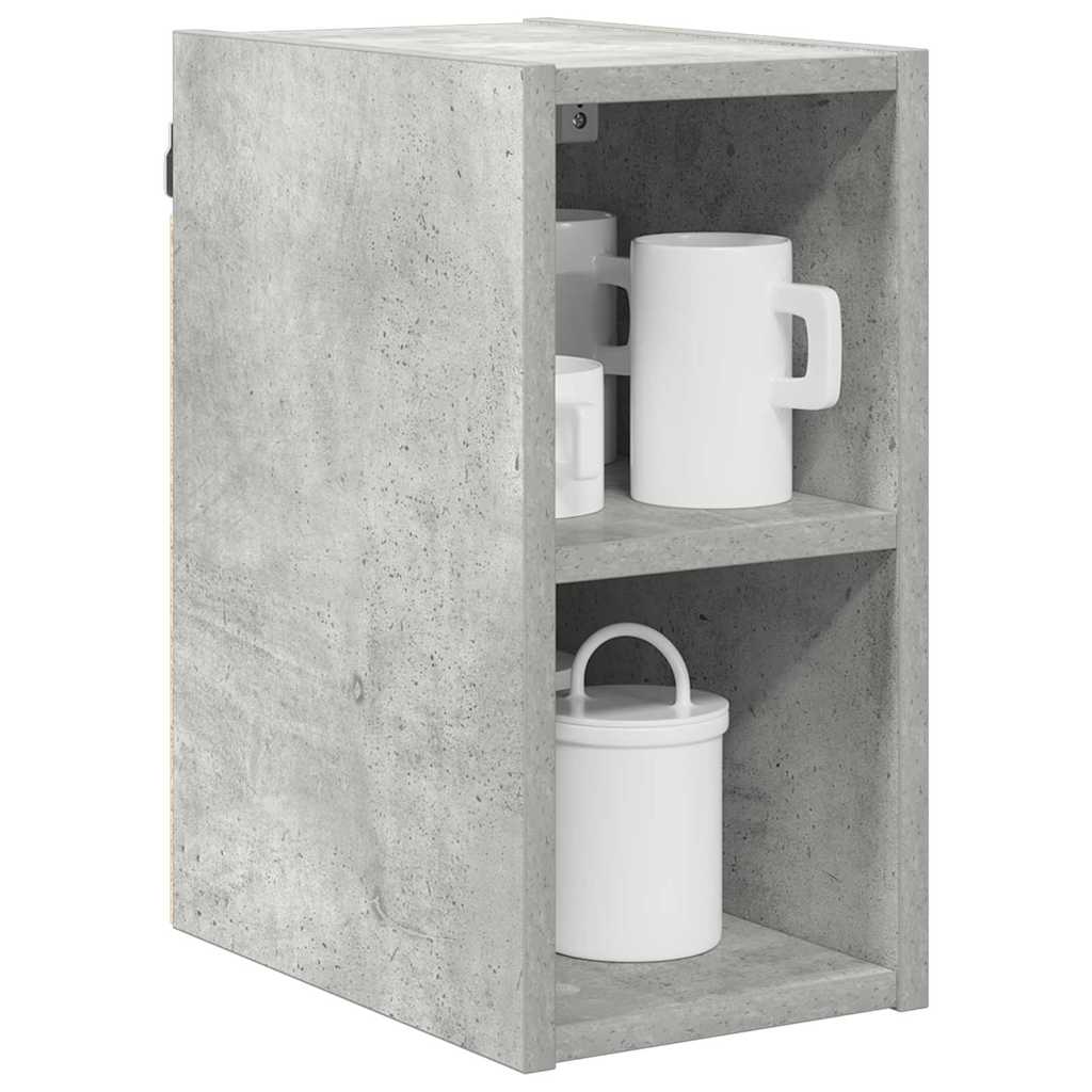 Hengende skap Betonggrå 20 x 29,5 x 40 cm Konstruert tre