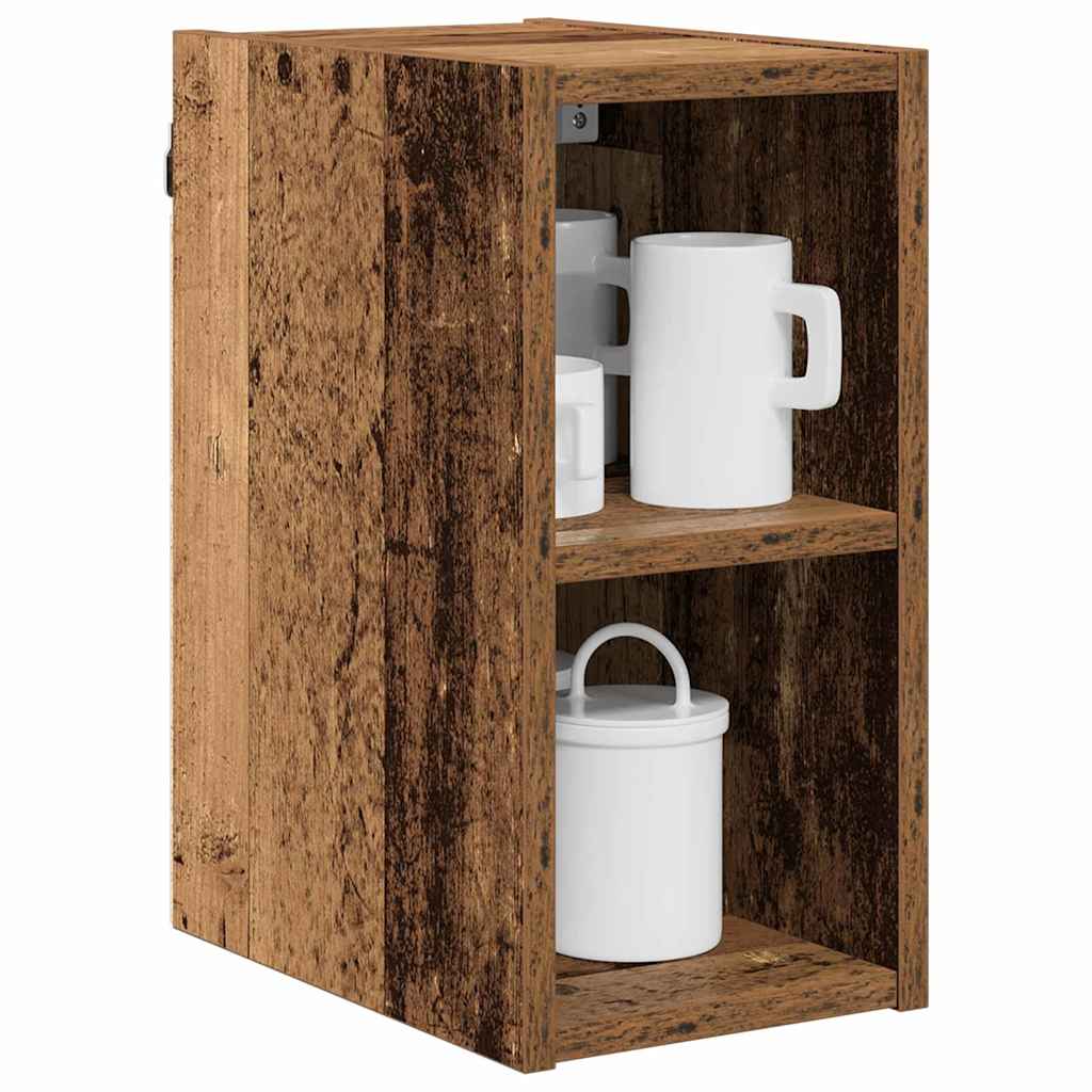 Hengende skap Gammelt tre 20 x 29,5 x 40 cm Konstruert tre