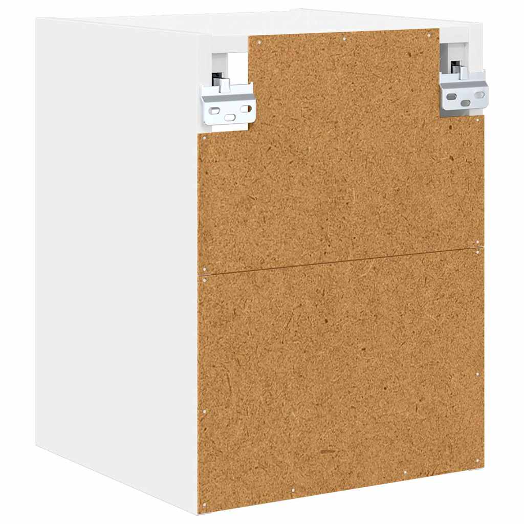 Hengende skap med lagring Hvit 30 x 29,5 x 40 cm Konstruert tre