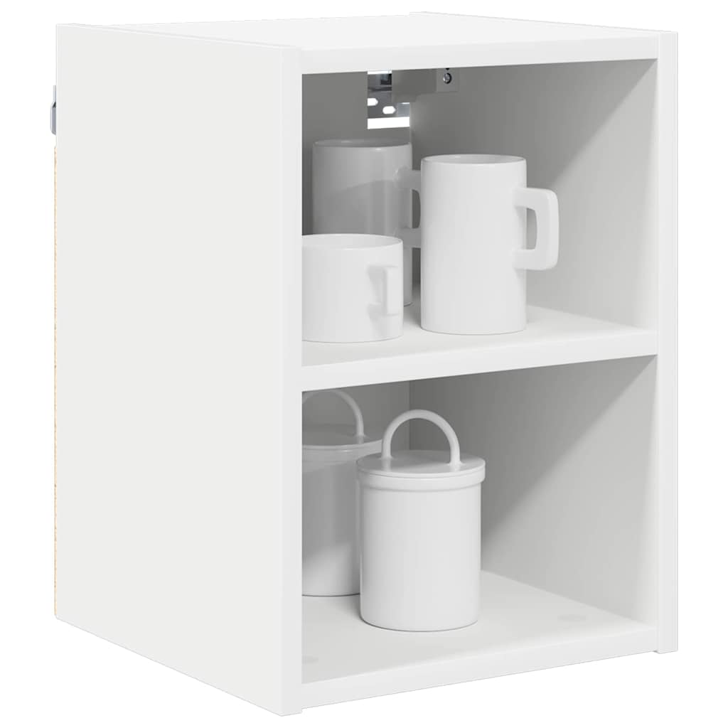 Hengende skap med lagring Hvit 30 x 29,5 x 40 cm Konstruert tre