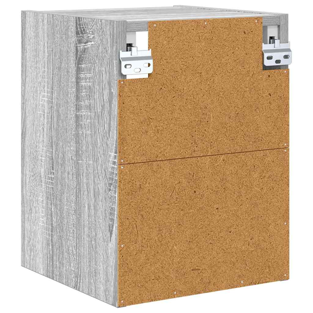 Hengende skap Grå Sonoma 30 x 29,5 x 40 cm Konstruert tre