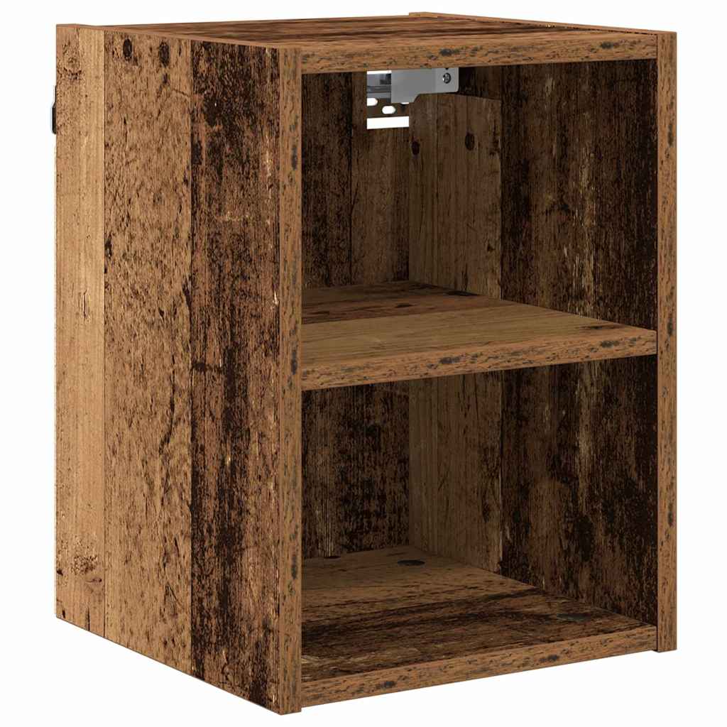 Hengende skap Gammelt tre 30 x 29,5 x 40 cm Konstruert tre