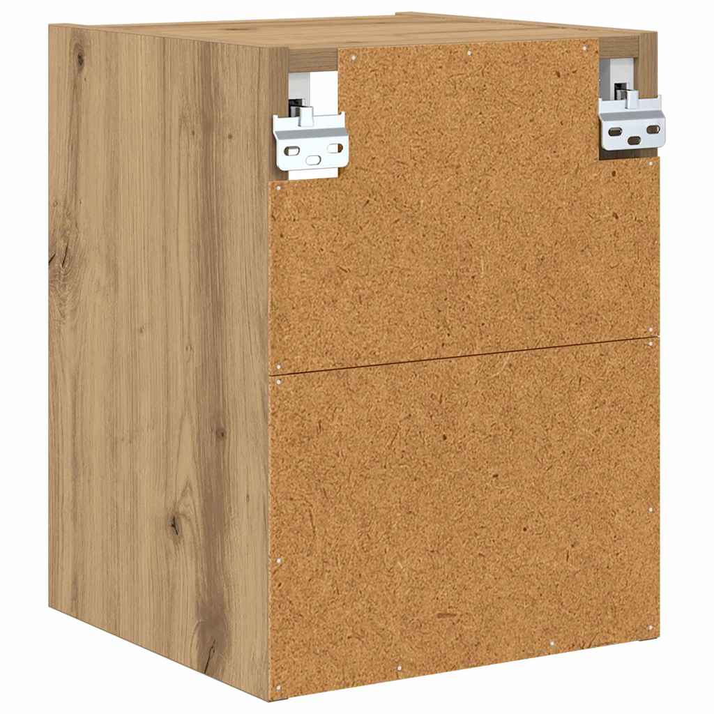 Hengende skap Artisan Eik 30 x 29,5 x 40 cm Konstruert tre
