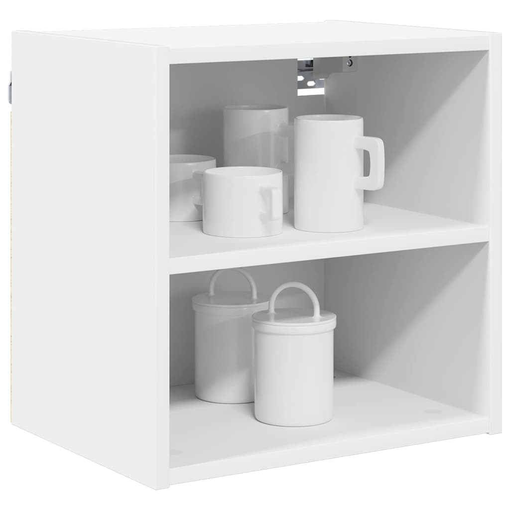 Hengende skap med lagring Hvit 40 x 29,5 x 40 cm Konstruert tre