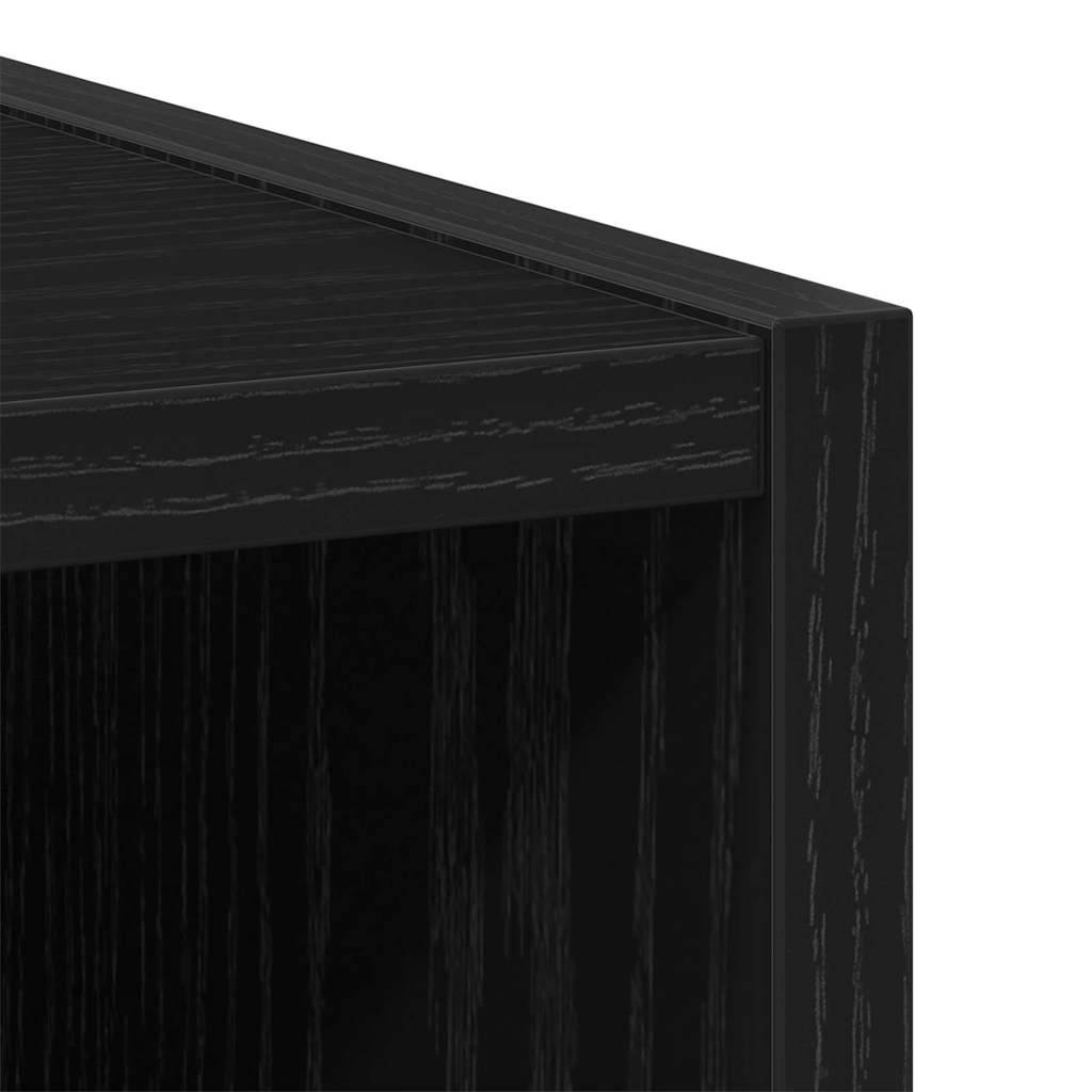 Hengende skap Svart Eik 40 x 29,5 x 40 cm Konstruert tre