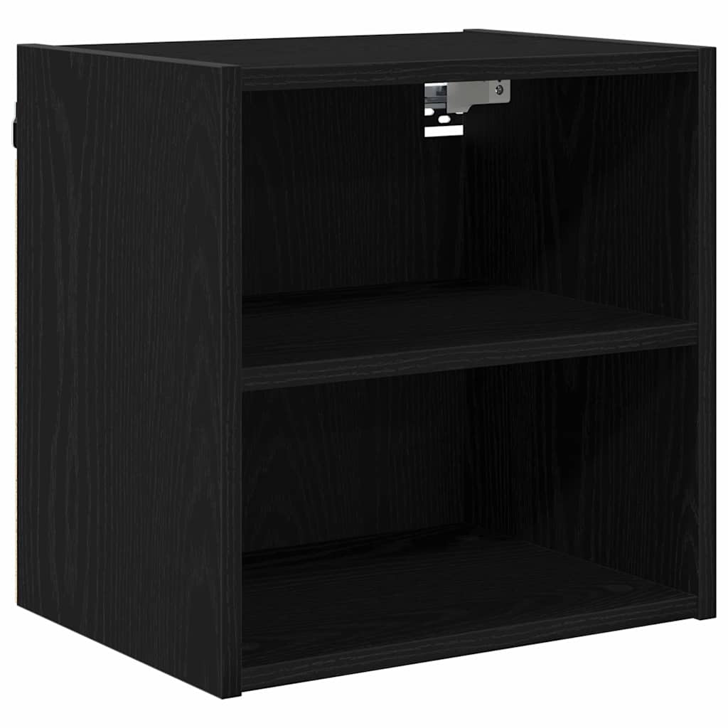 Hengende skap Svart Eik 40 x 29,5 x 40 cm Konstruert tre