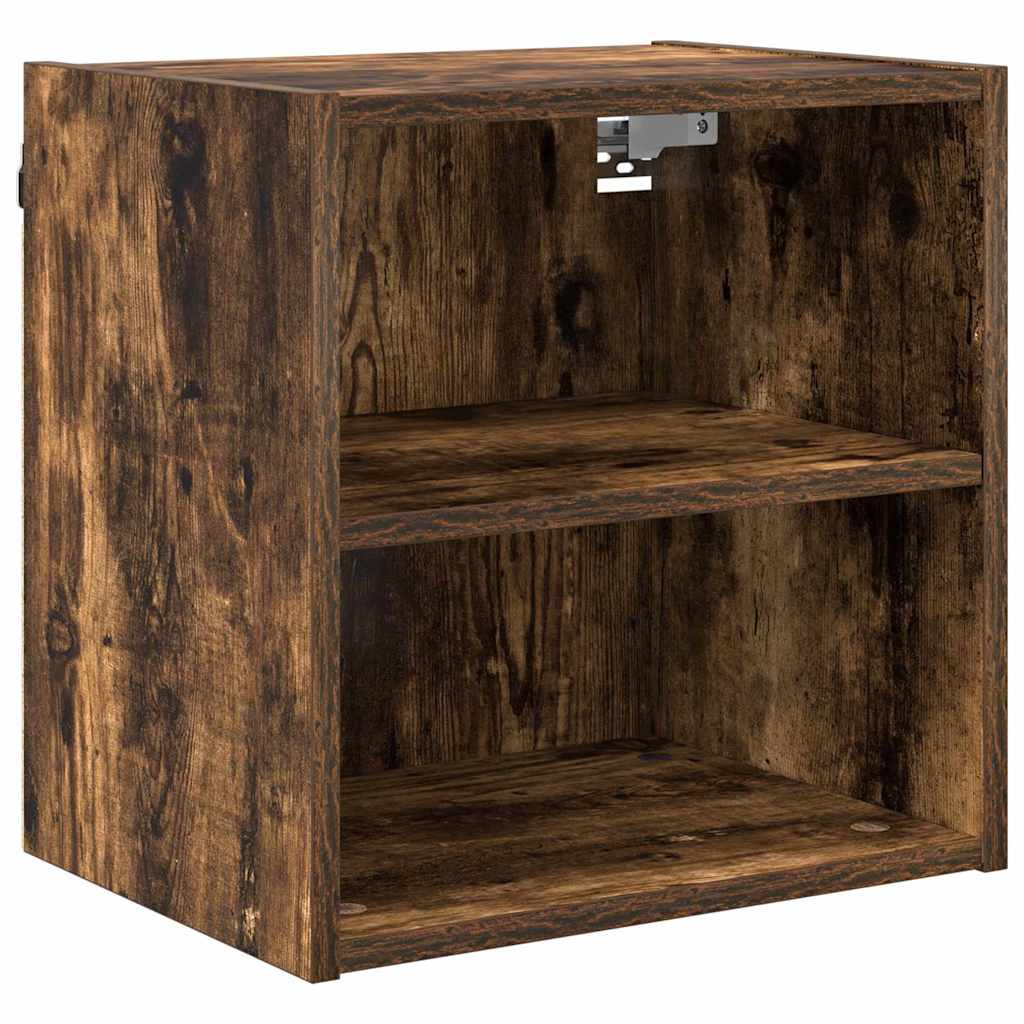 Hengende skap Røkt eik 40 x 29,5 x 40 cm Konstruert tre