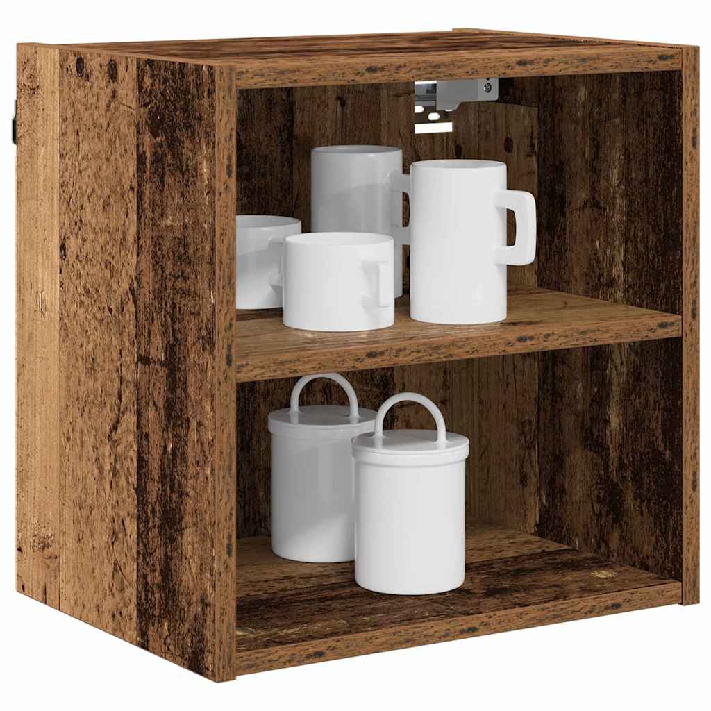 Hengende skap Gammelt tre 40 x 29,5 x 40 cm Konstruert tre