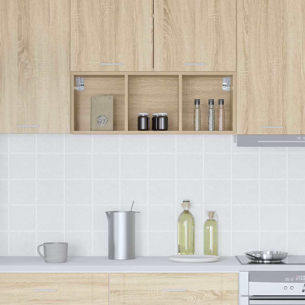 Hengende skap Sonoma eik 30 x 29,5 x 80 cm Konstruert tre