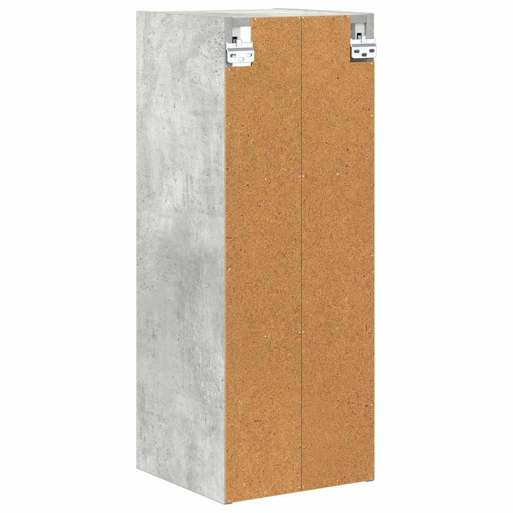 Hengende skap Betonggrå 30 x 29,5 x 80 cm Konstruert tre