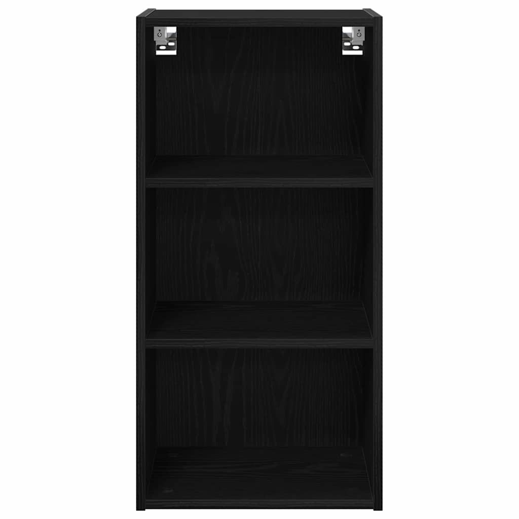 Hengende skap Svart Eik 40 x 29,5 x 80 cm Konstruert tre