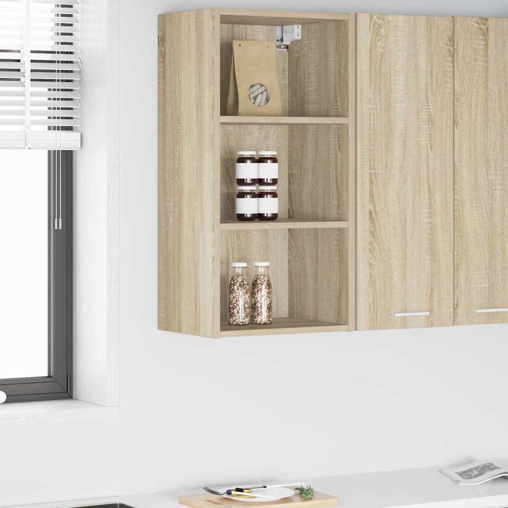 Hengende skap Sonoma eik 40 x 29,5 x 80 cm Konstruert tre