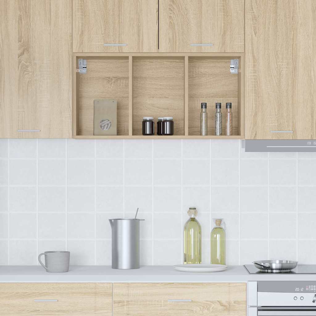 Hengende skap Sonoma eik 40 x 29,5 x 80 cm Konstruert tre