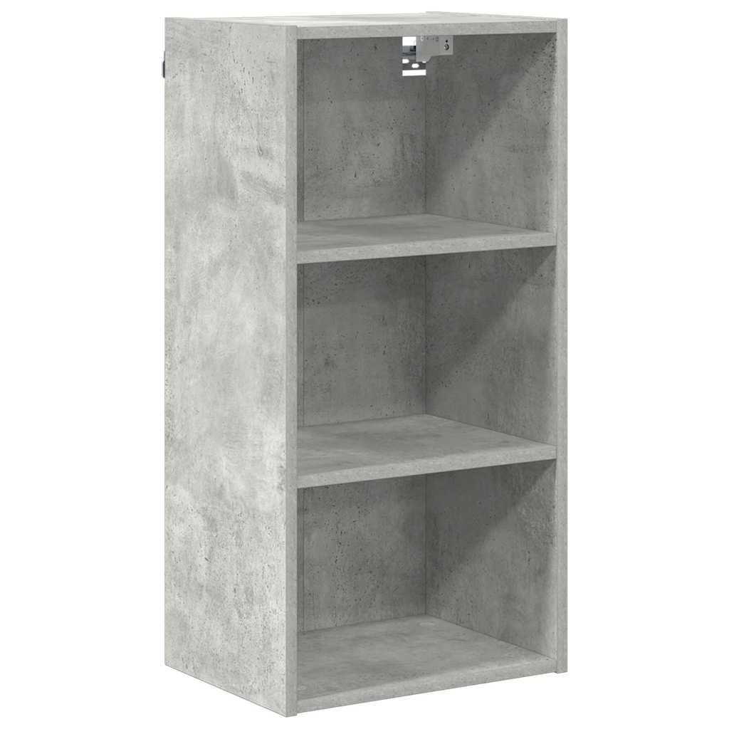 Hengende skap Betonggrå 40 x 29,5 x 80 cm Konstruert tre