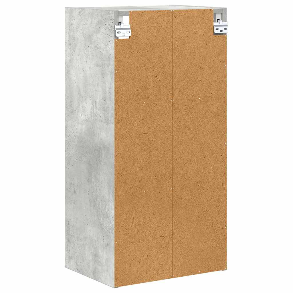 Hengende skap Betonggrå 40 x 29,5 x 80 cm Konstruert tre