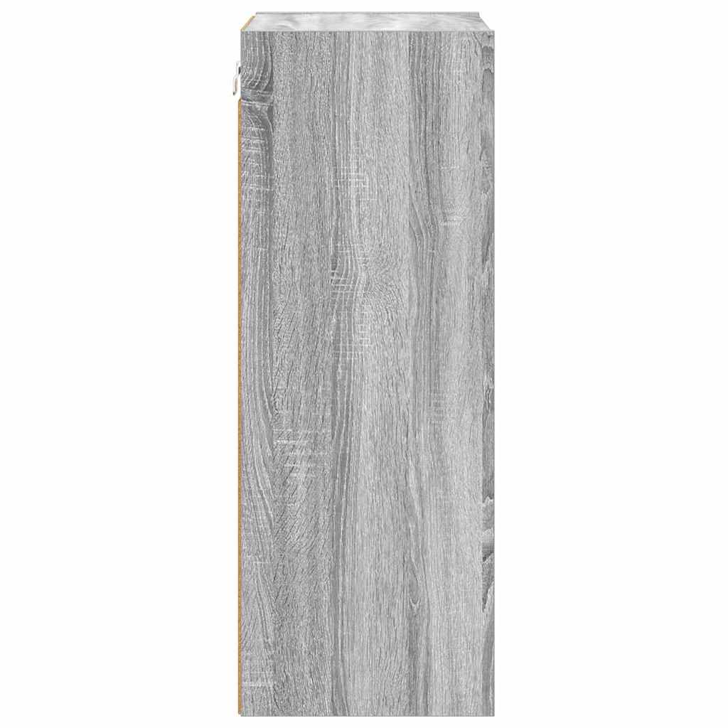 Hengende skap Grå Sonoma 40 x 29,5 x 80 cm Konstruert tre