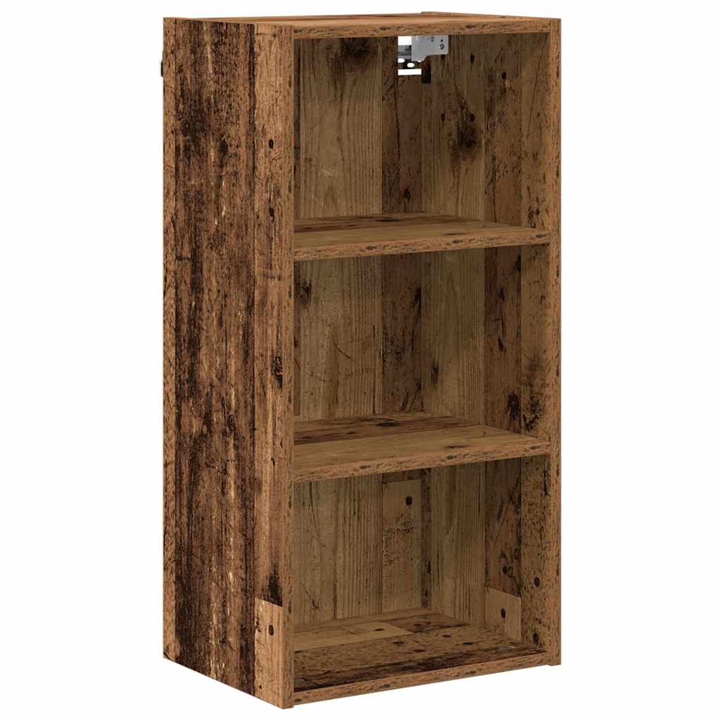 Hengende skap Gammelt tre 40 x 29,5 x 80 cm Konstruert tre