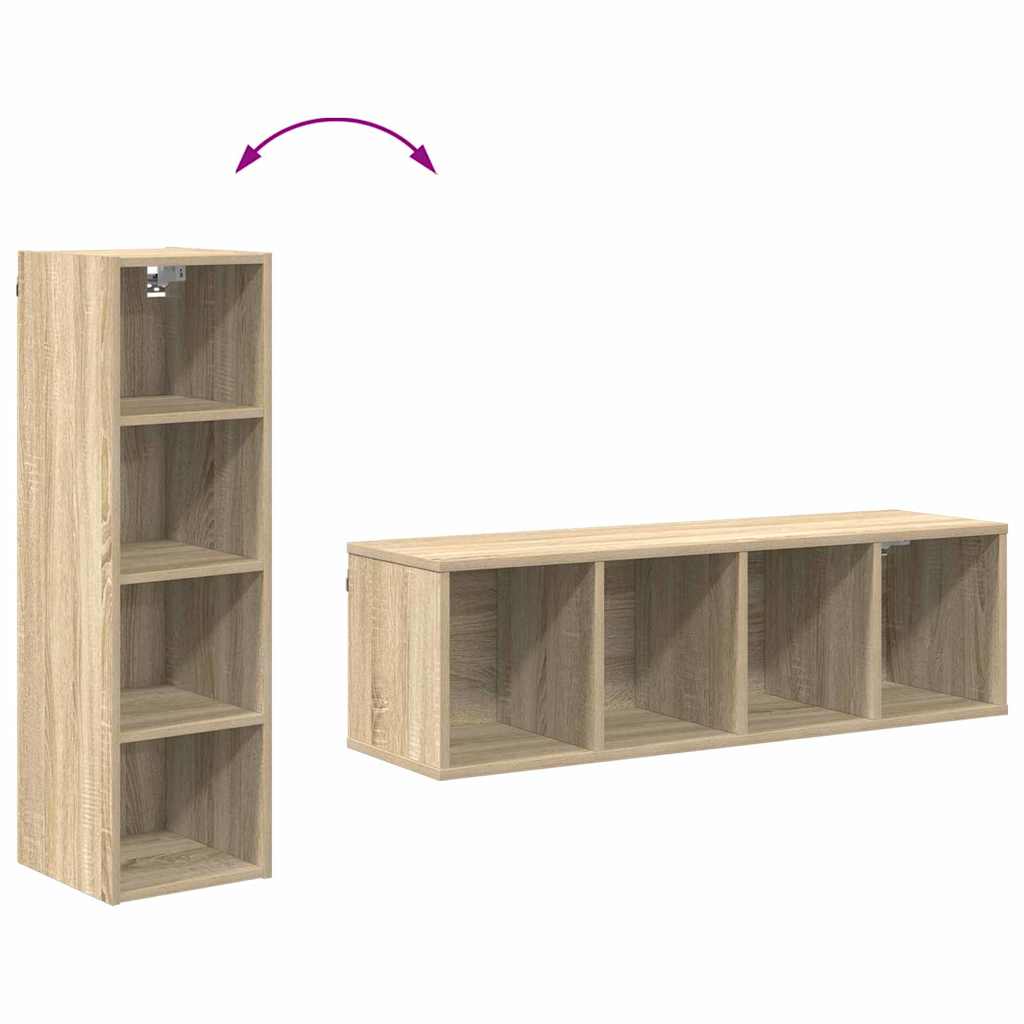 Hengende skap Sonoma eik 30 x 29,5 x 100 cm Konstruert tre