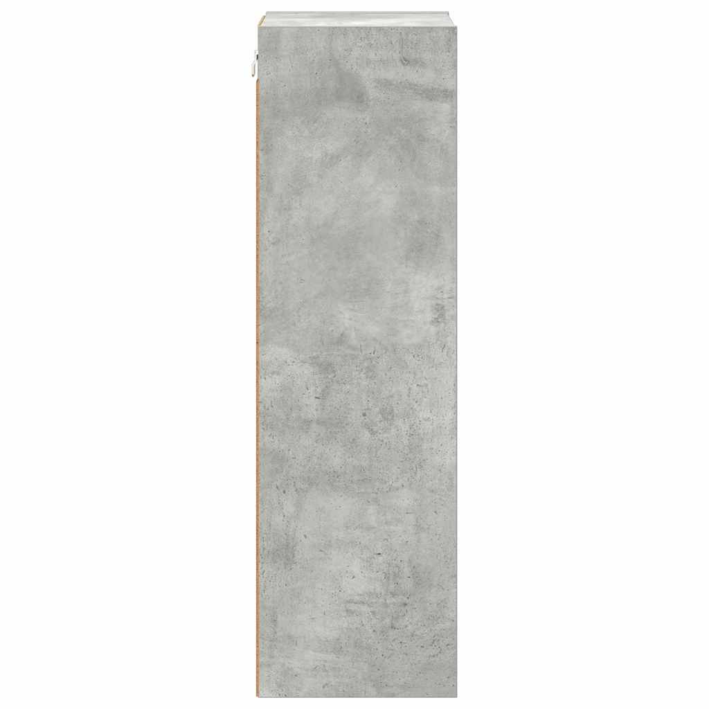 Hengende skap Betonggrå 30 x 29,5 x 100 cm Konstruert tre
