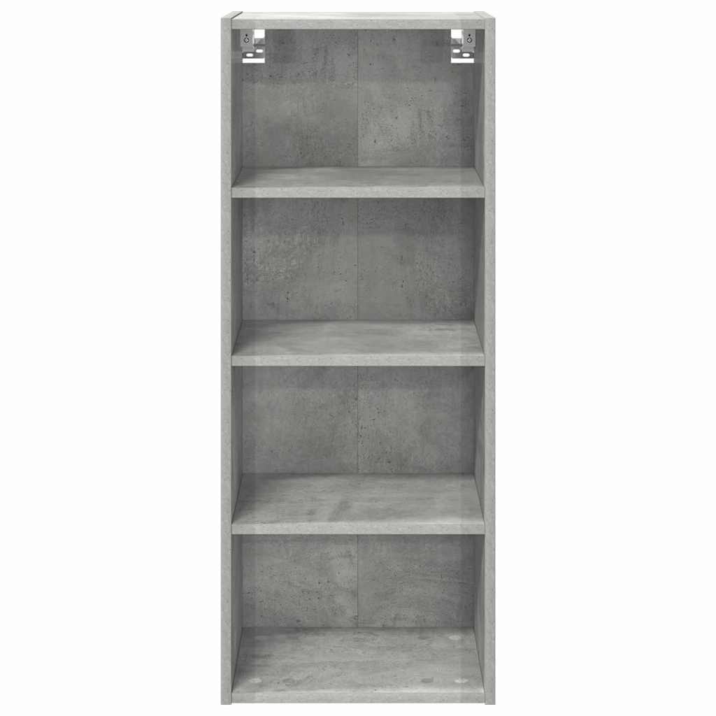 Hengende skap Betonggrå 40 x 29,5 x 100 cm Konstruert tre