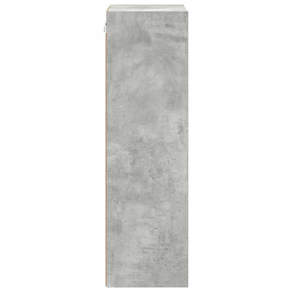 Hengende skap Betonggrå 40 x 29,5 x 100 cm Konstruert tre
