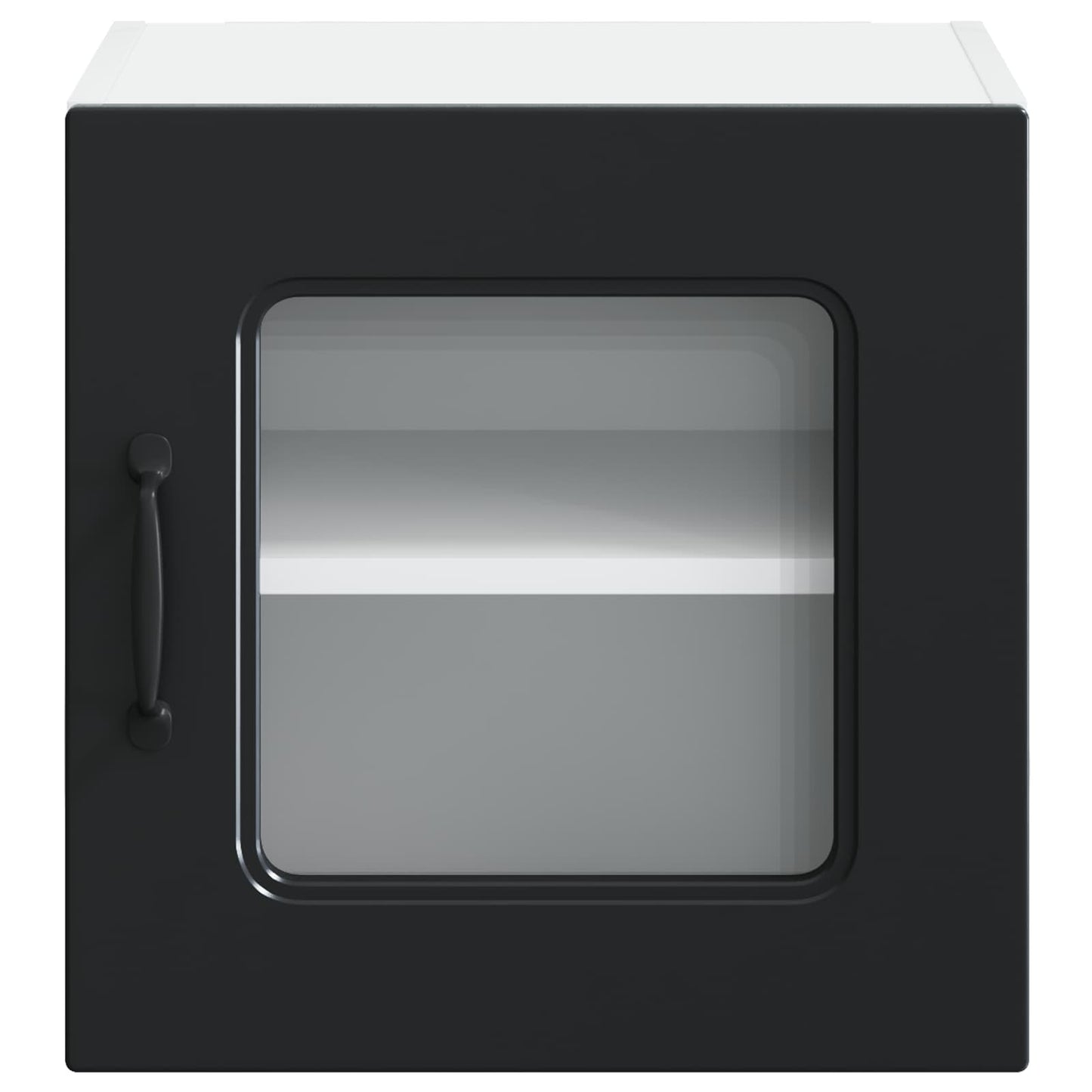 Oppvaskmaskin-panel Kalmar Svart 40 x 31 x 40 cm Konstruert tre