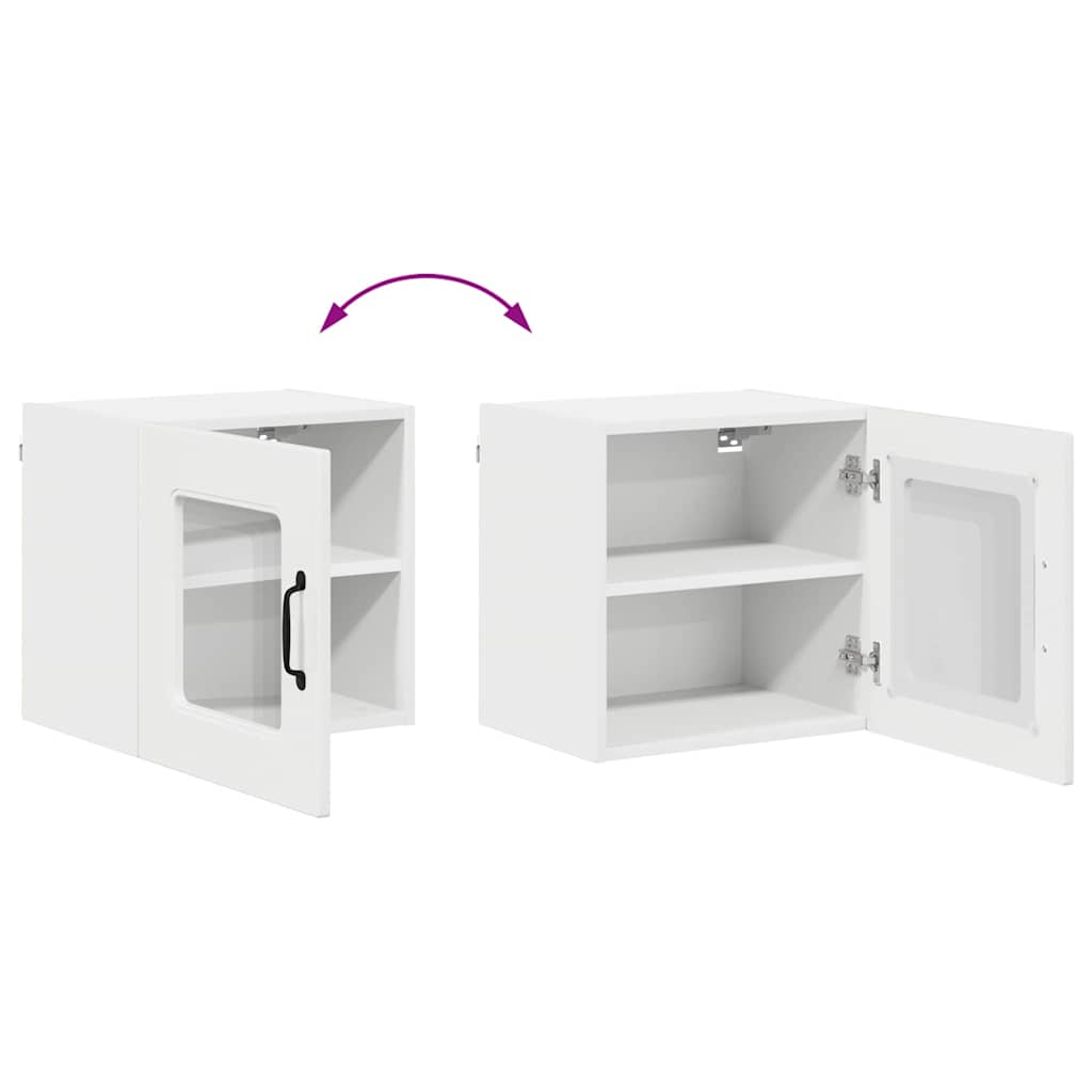 Oppvaskmaskin-panel Kalmar Høyglanset hvit 40 x 31 x 40 cm