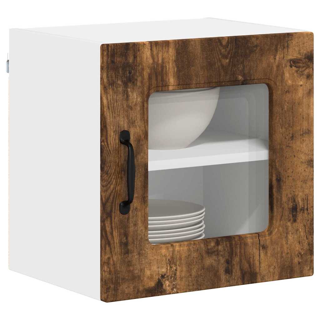 Kjøkken veggskap Røkt eik 40 x 31 x 40 cm Konstruert tre