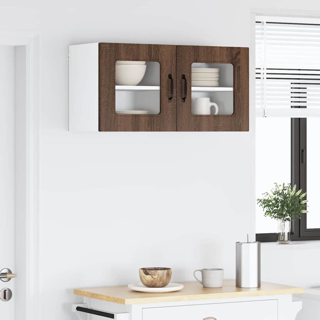 Oppvaskmaskin-panel Kalmar Brun Eik 40 x 31 x 40 cm
