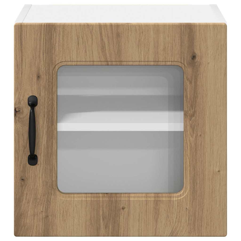 Kjøkken veggskap med hylle 2 pcs Artisan Eik 40 x 31 x 40 cm