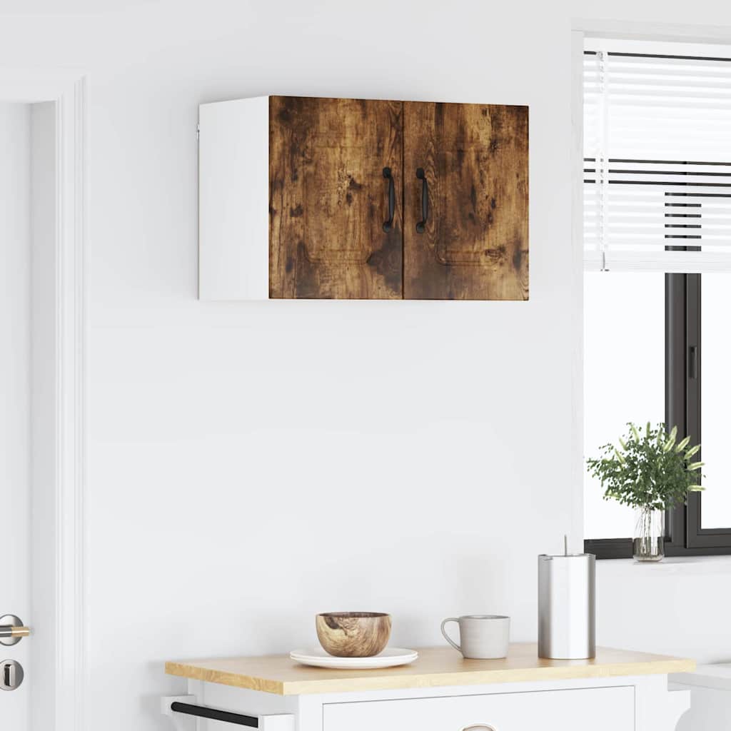 Kjøkken veggskap Røkt eik 30 x 31 x 40 cm Konstruert tre
