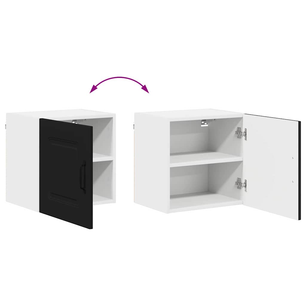 Oppvaskmaskin-panel Kalmar Svart 40 x 31 x 40 cm Konstruert tre