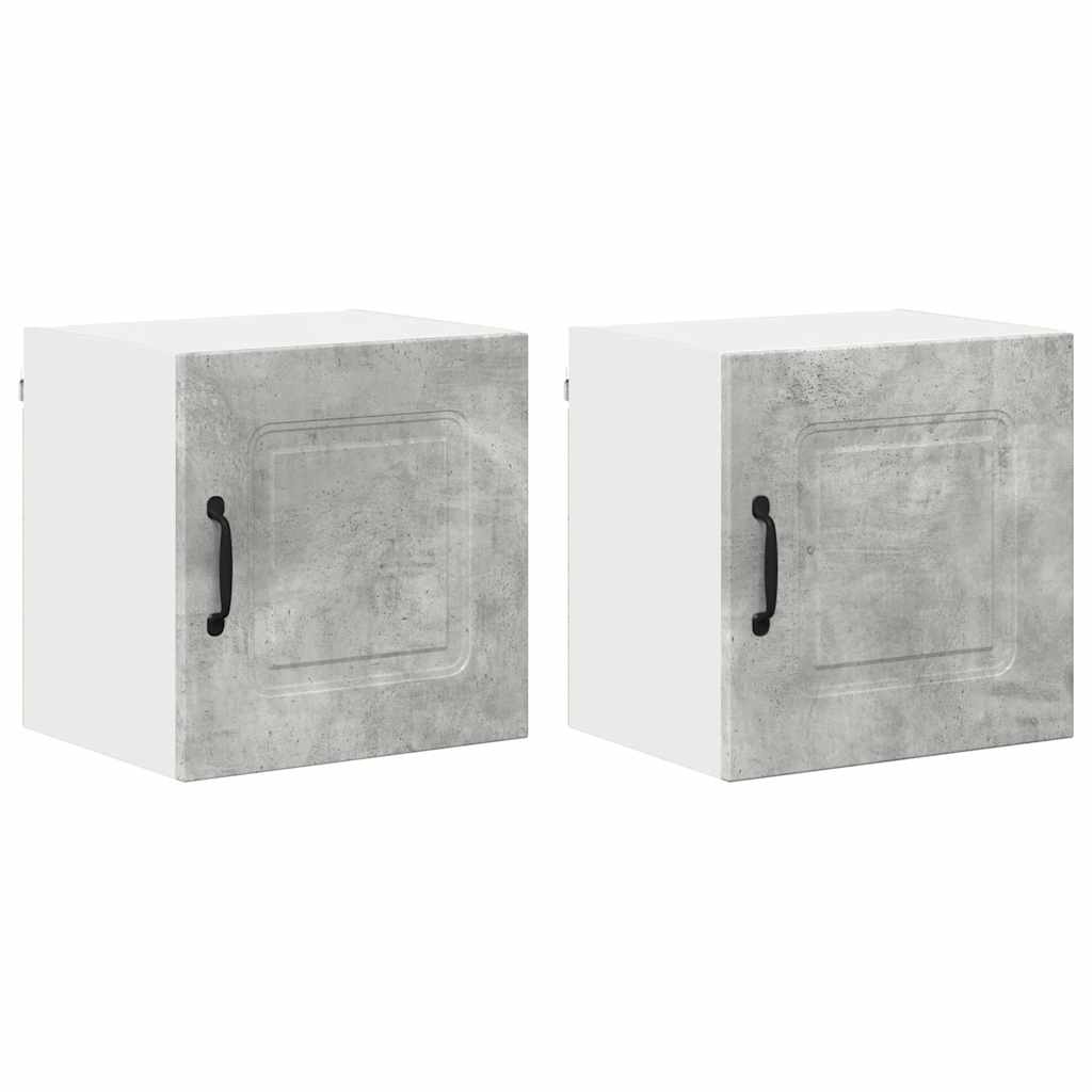 Oppvaskmaskin-panel Kalmar 2 pcs Betonggrå 40 x 31 x 40 cm