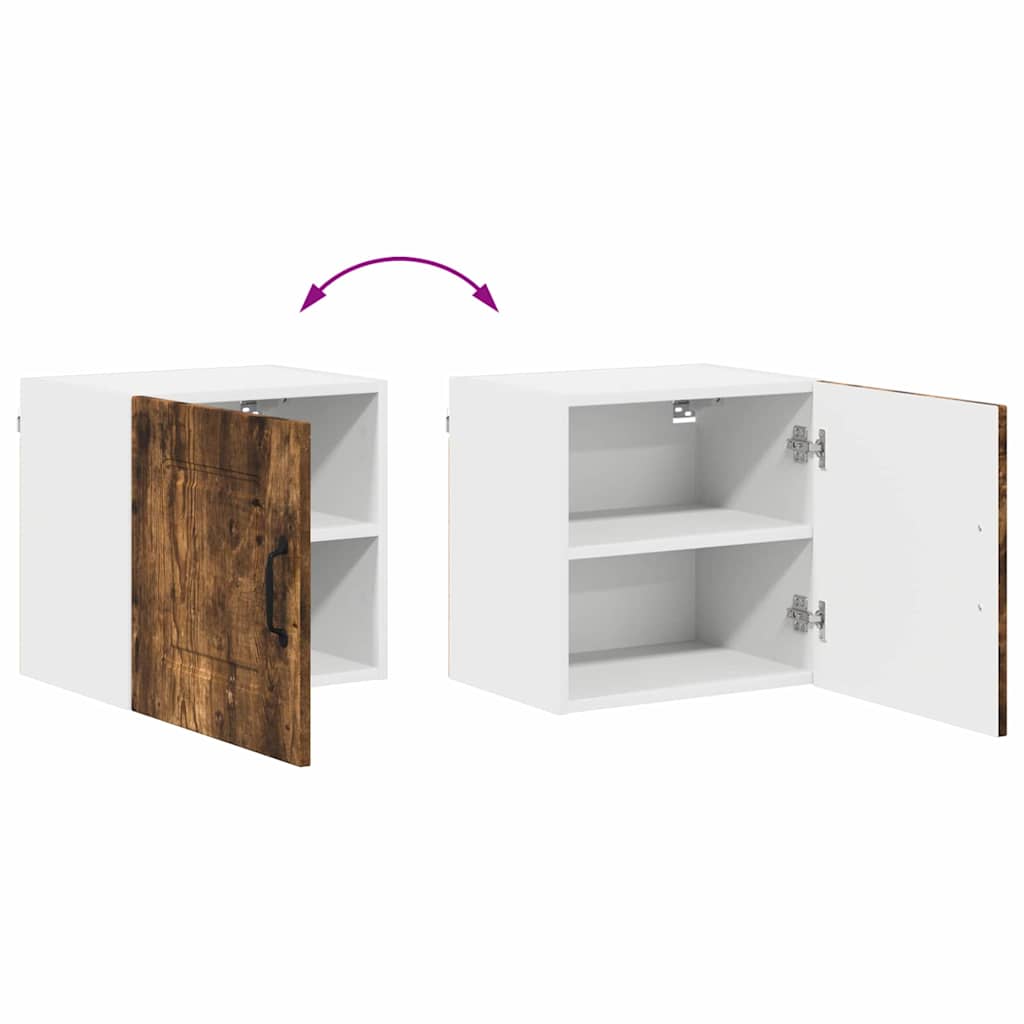 Kjøkken veggskap Røkt eik 40 x 31 x 40 cm Konstruert tre