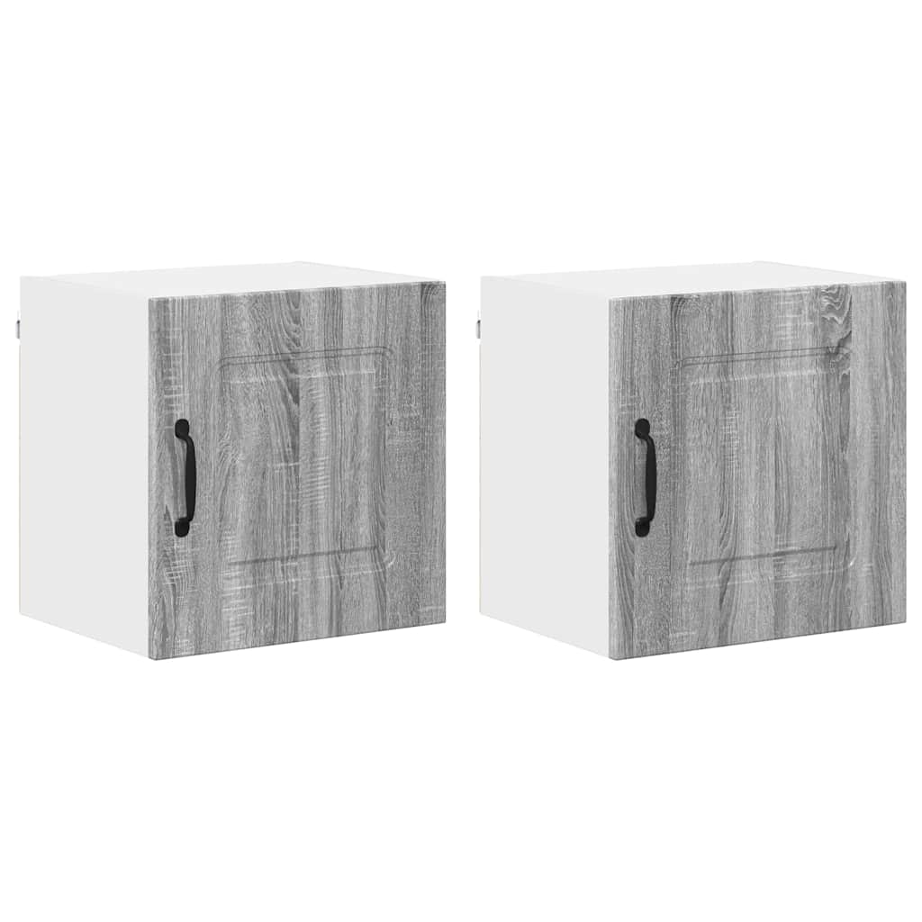 Oppvaskmaskin-panel Kalmar 2 pcs Grå Sonoma 40 x 31 x 40 cm