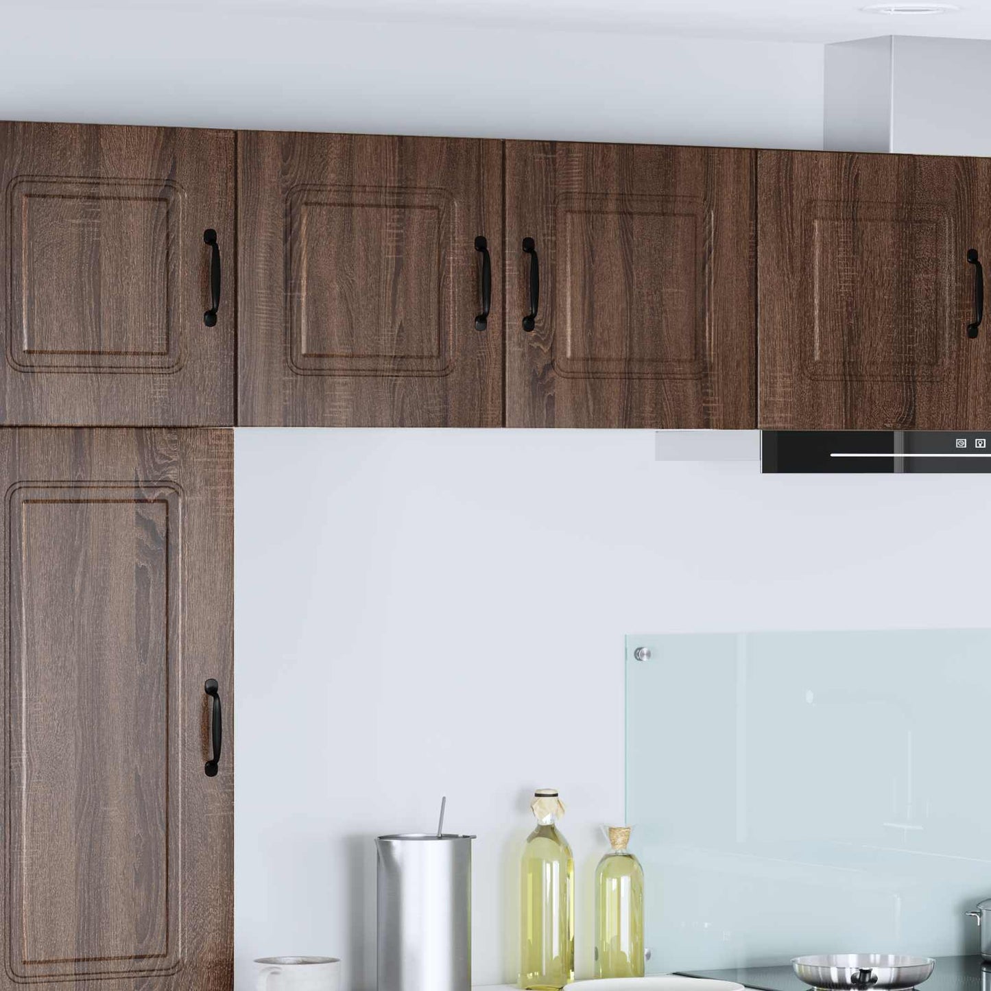 Oppvaskmaskin-panel Kalmar 2 pcs Brun Eik 40 x 31 x 40 cm