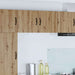 Oppvaskmaskin-panel Kalmar 2 pcs Artisan Eik Konstruert tre